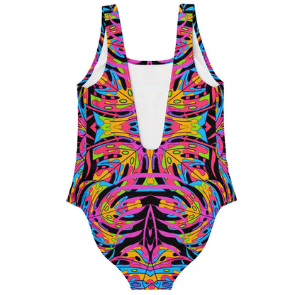 Black Mirrored Rave Swimsuit