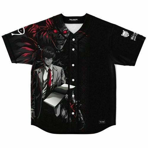 PhatBoii Black Anime Scene Rave Baseball Jersey