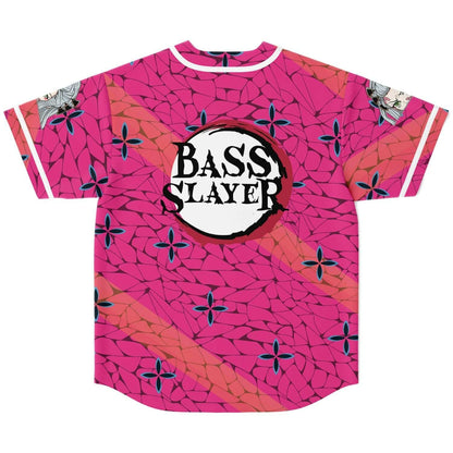 Hot Pink Butterfly Wing Rave Baseball Jersey