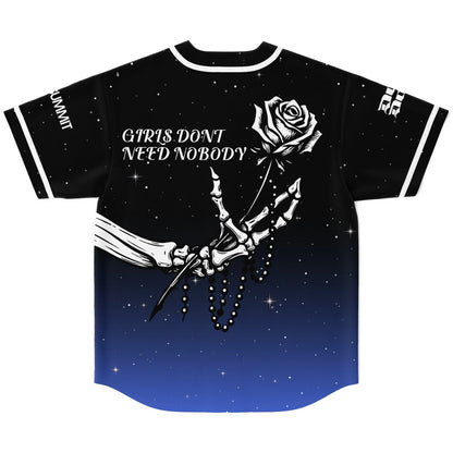 John Summit Black Royal Night Sky Rave Baseball Jersey