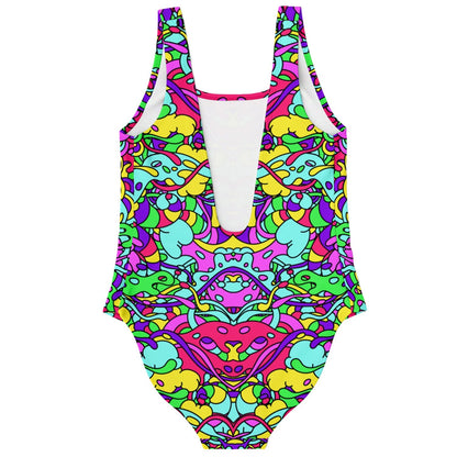 Bright Dense Mirrored Rave Swimsuit