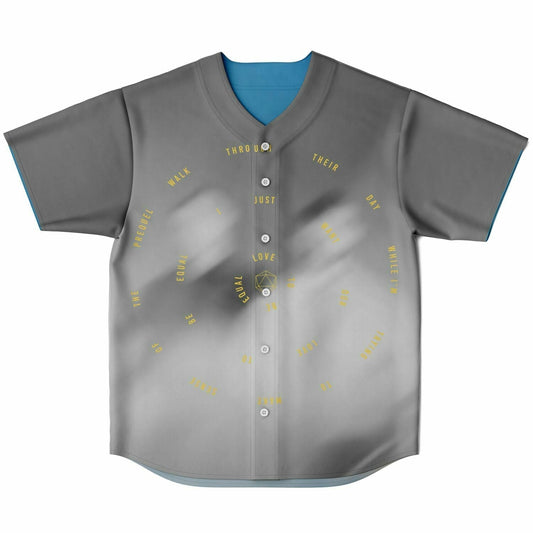 ODESZA Lyric Icosahedron Reversible Baseball Jersey
