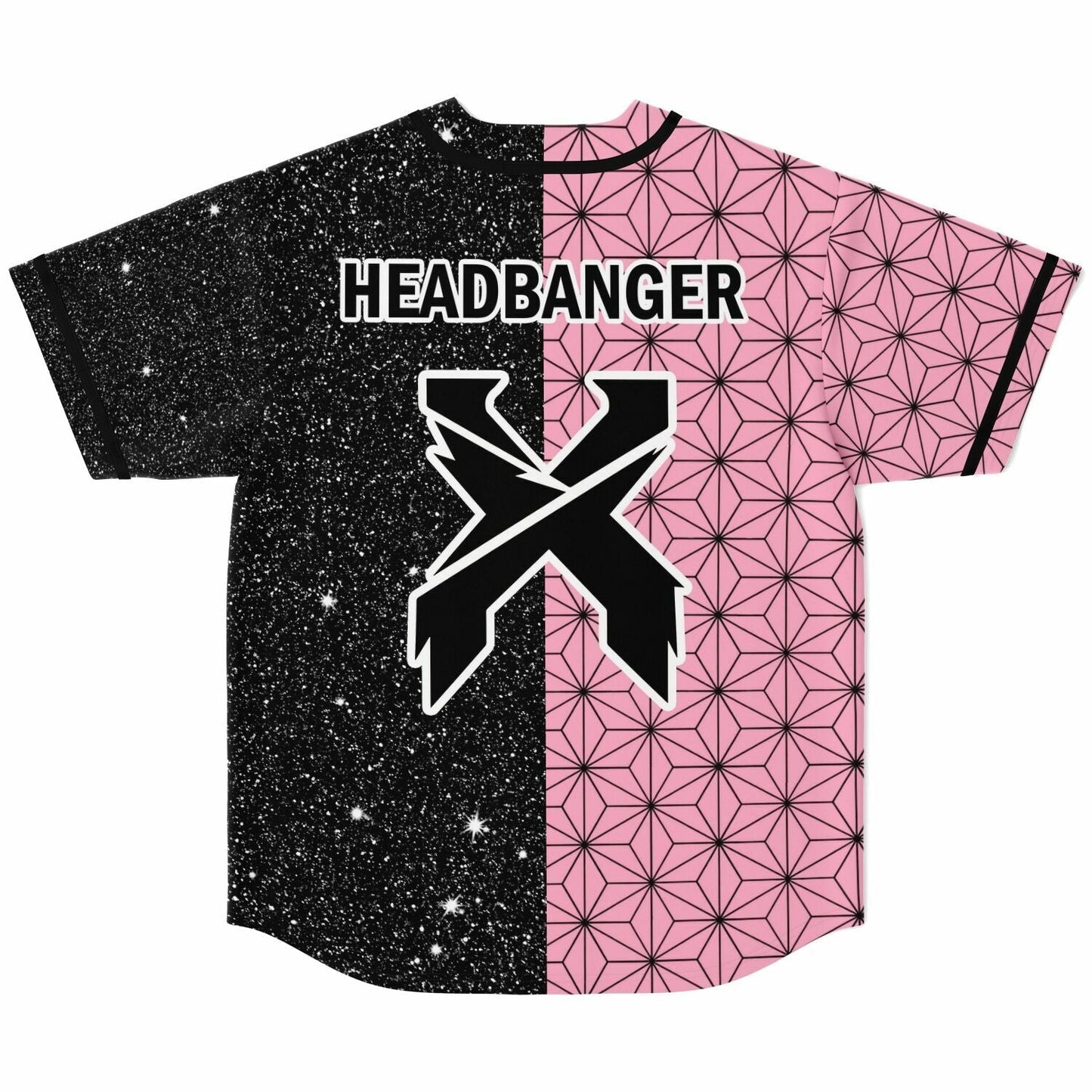 Excision Split ‘X’ Logo Rave Baseball Jersey