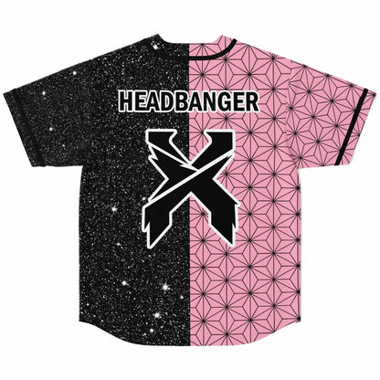 Excision Split ‘X’ Logo Rave Baseball Jersey
