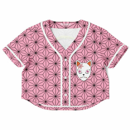 Demon slayer Cropped Rave Top Jersey Cropped