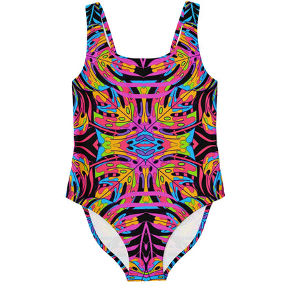 Black Mirrored Rave Swimsuit