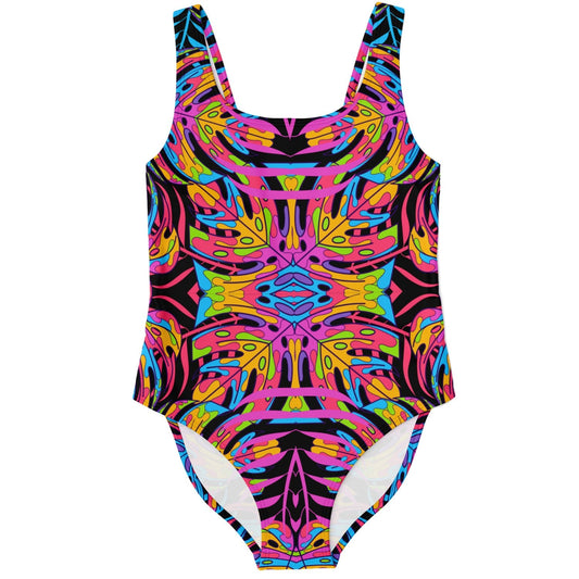 Black Mirrored Rave Swimsuit