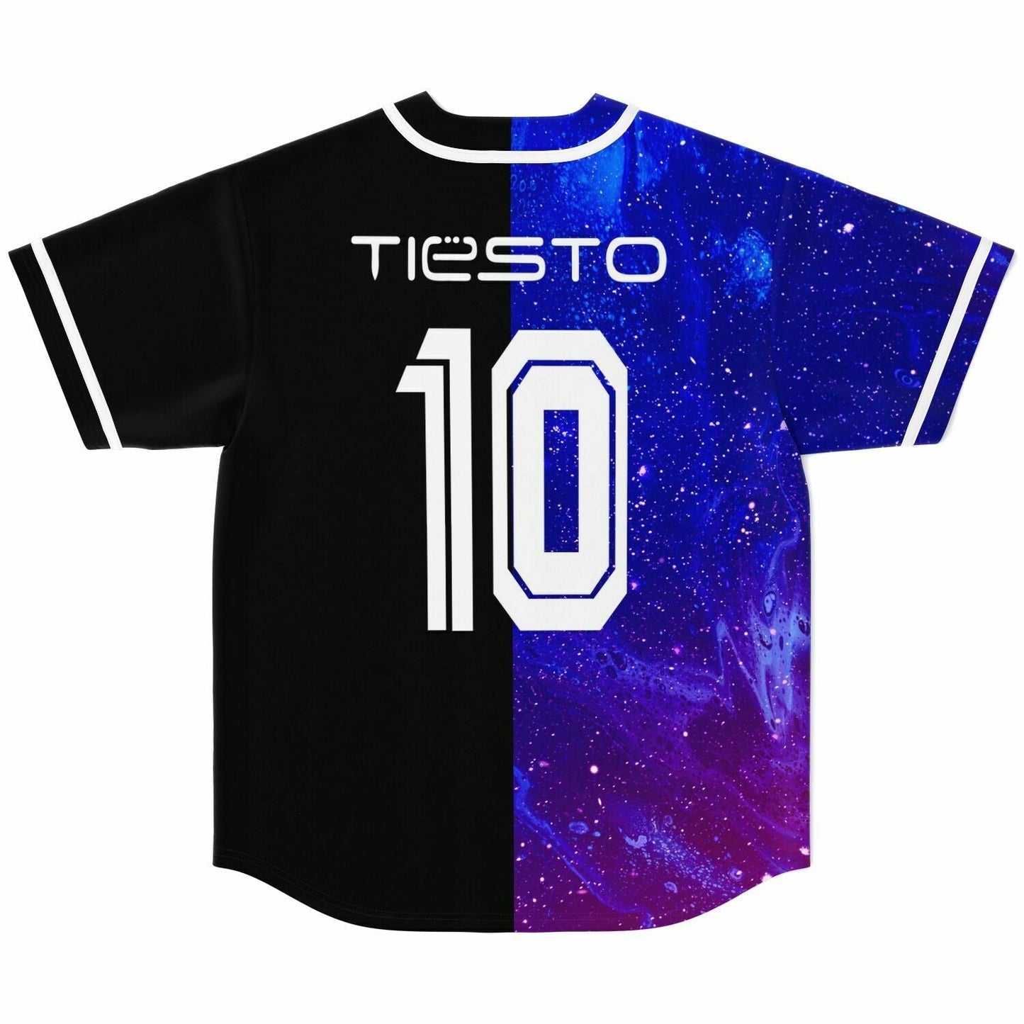 Tiësto Half Black Split — Rave Baseball Jersey