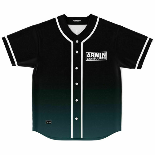 Armin van Buuren Black Dark Silhouette Performer Rave Baseball Jersey