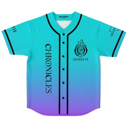 Seven Lions Teal Purple Artist Rave Baseball Jersey