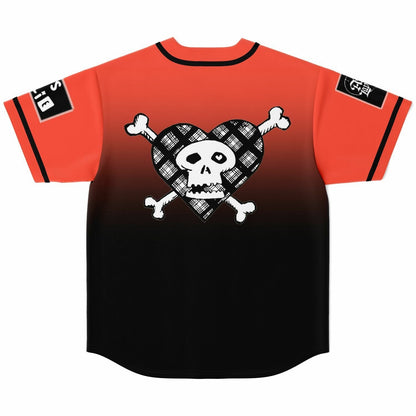 Avril Lavigne Orange Collage Grunge Rave Baseball Jersey