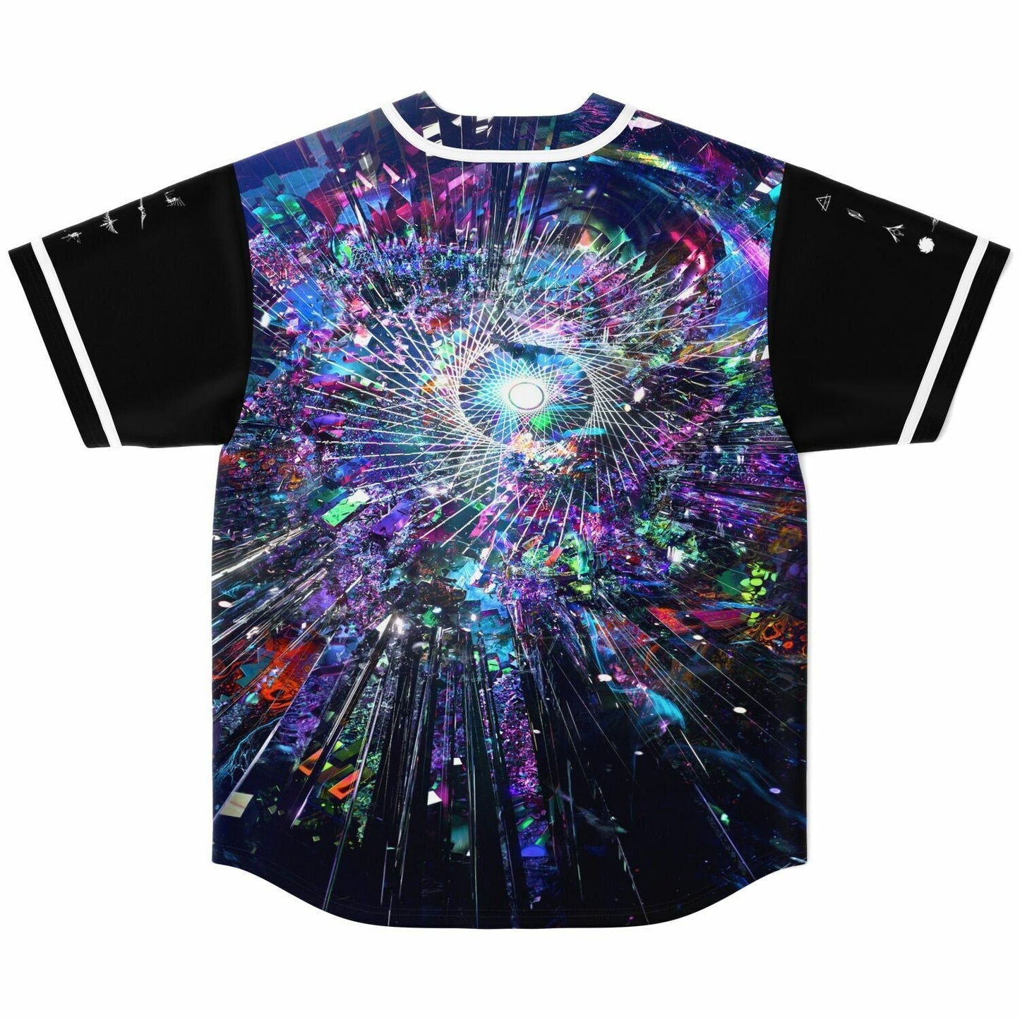 Subtronics Black Jersey Rave Baseball Jersey