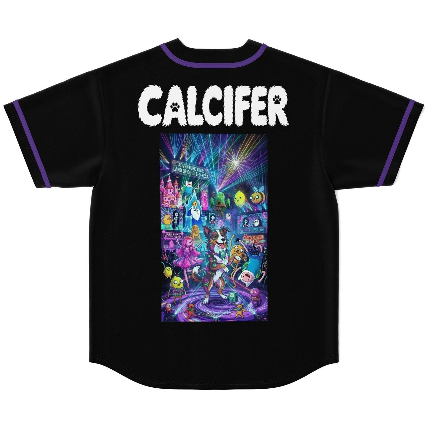 Black Rave Baseball Jersey
