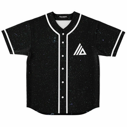 ATLiens Black Outer Space Rave Baseball Jersey
