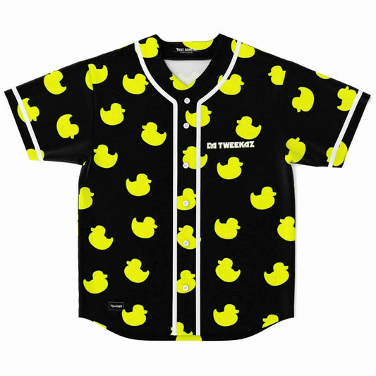 Da Tweekaz Black Rubber Duck Rave Baseball Jersey