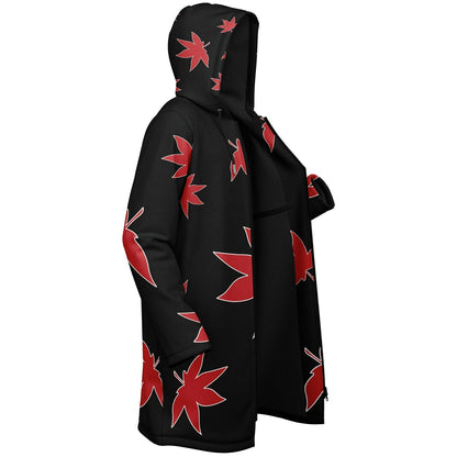 Black Scattered Red Rave Cloak