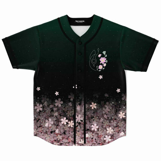 Dark Green Rave Baseball Jersey