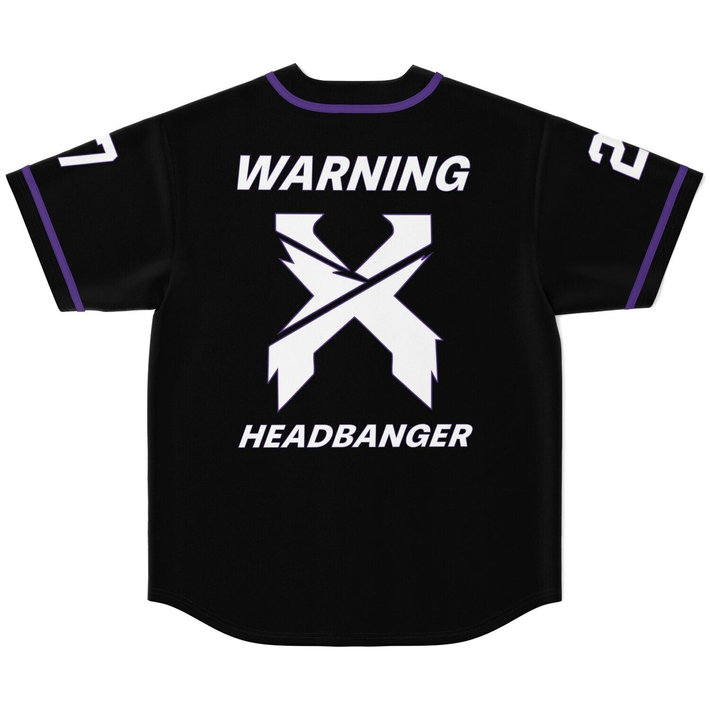 Warning Baseball Jersey