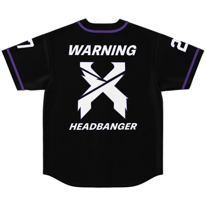 Warning Baseball Jersey