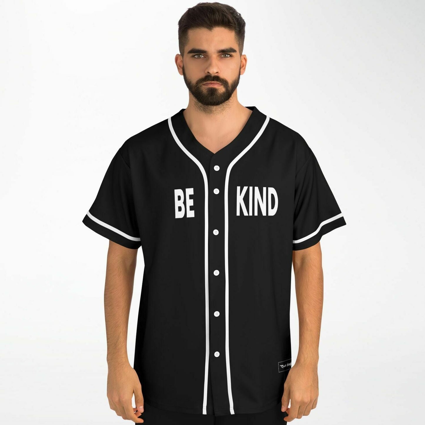 Black Positive Affirmation Rave Baseball Jersey