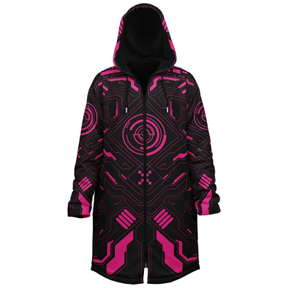 Excision Black Cyber Rave Cloak