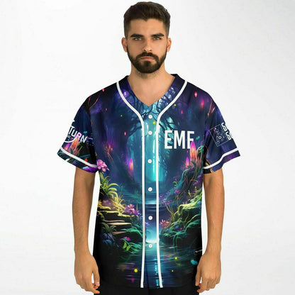 Elements Music Festival Mystical Glowing Rave Baseball Jersey
