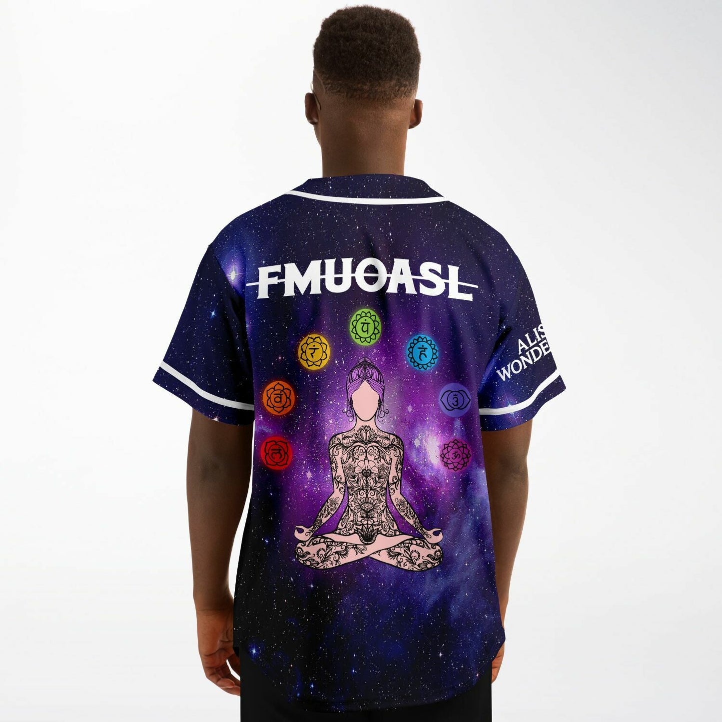 Alison Wonderland Deep Purple Space Rave Baseball Jersey