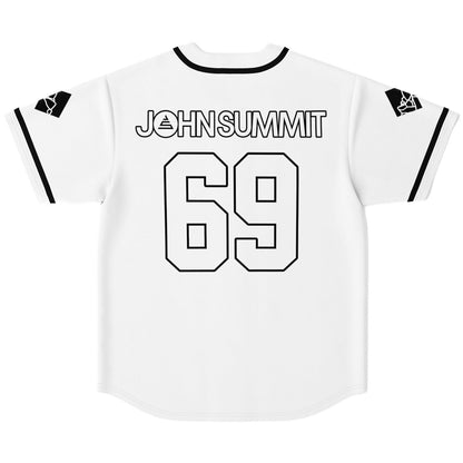 John Summit White Triangle Rave Baseball Jersey
