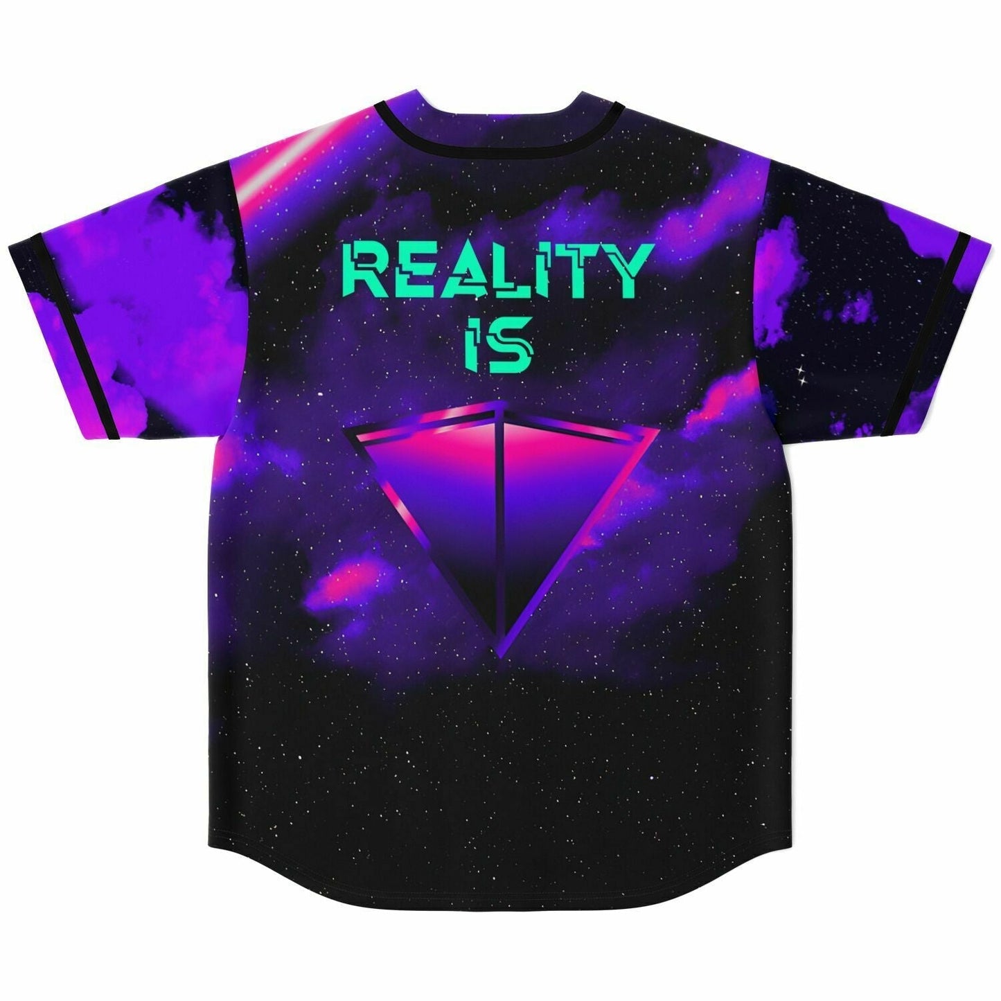 INZO Purple Night Sky Rave Baseball Jersey