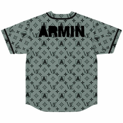 Sage Gray Louis Vuitton Rave Baseball Jersey