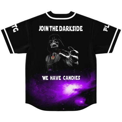 Black Darth Vader Rave Baseball Jersey