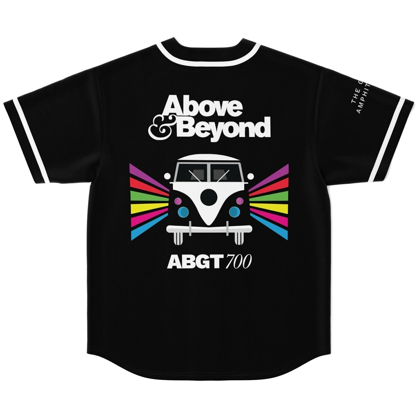 Above & Beyond Black Logo Rave Baseball Jersey