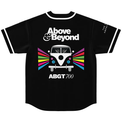 Above & Beyond Black Logo Rave Baseball Jersey