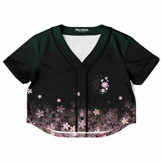 Bass Babe Cropped Baseball Jersey V2