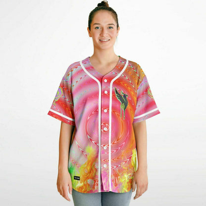 Subtronics Pretty Rave Girl Reversible Baseball Jersey