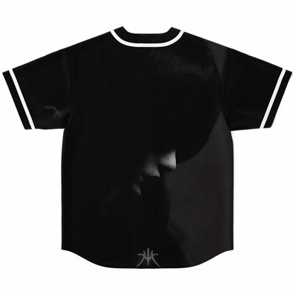 Black Smoky Galaxy Rave Baseball Jersey