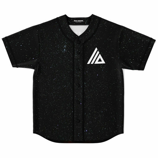 ATLiens Black Starfield Cosmic Rave Baseball Jersey