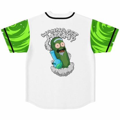 White Body Cartoon Anthropomorphic Rave Baseball Jersey