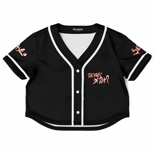 Rhiannon Cropped Rave Top Jersey