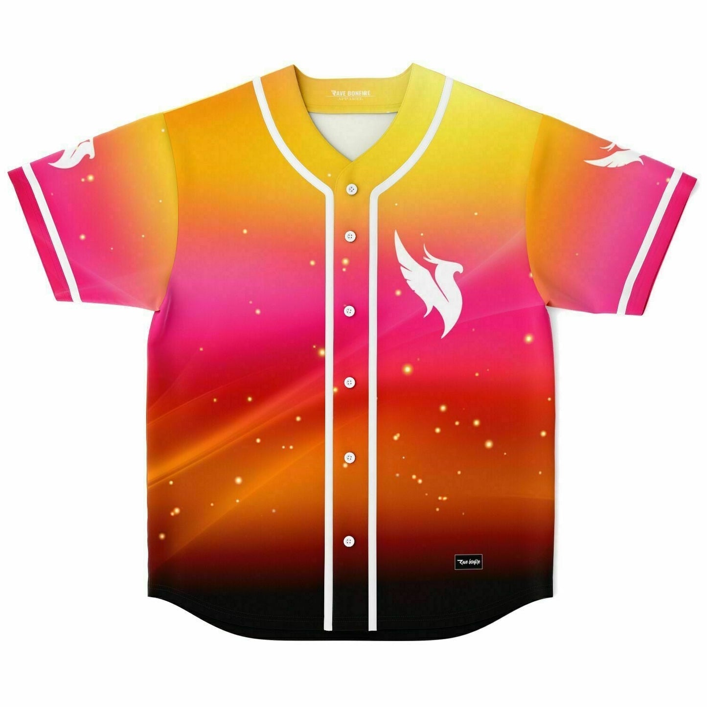 ILLENIUM Sunset Gradient Phoenix Rave Baseball Jersey