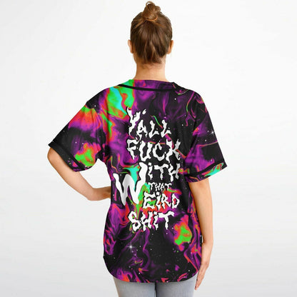 Subtronics Pretty Rave Girl Reversible Baseball Jersey