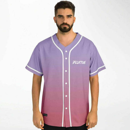 Flume Lavender 3D Foxglove Rave Baseball Jersey