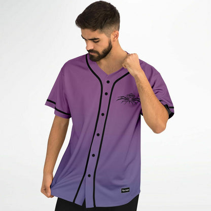 SLANDER Purple Lavender Tribal Rave Baseball Jersey