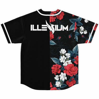 Illenium Black Split Rave Baseball Jersey