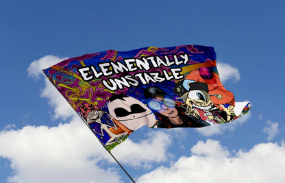 Elementally unstable rave flag
