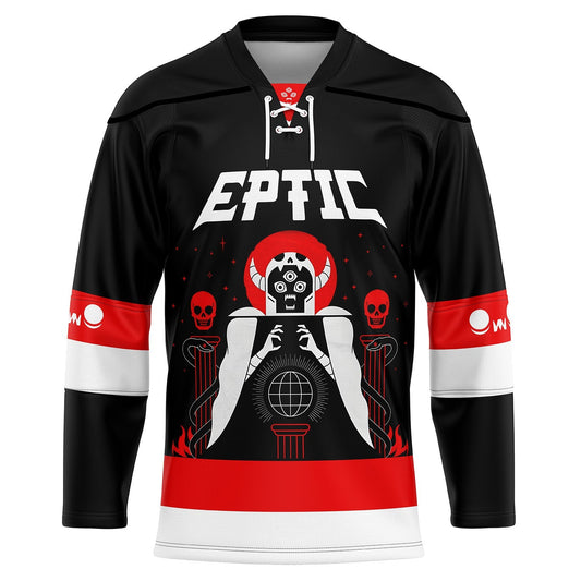 Eptic Black Occult Rave Hockey Jersey