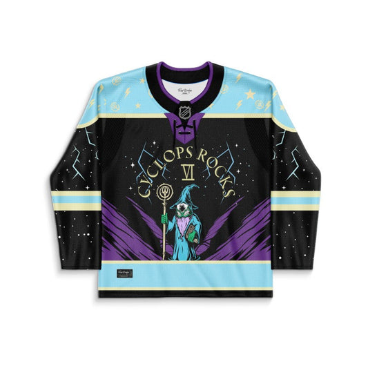 Subtronics Black Wizard Rave Hockey Jersey