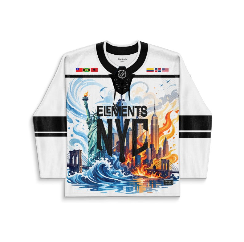 Elements NYC Crozby Rave Hockey Jersey