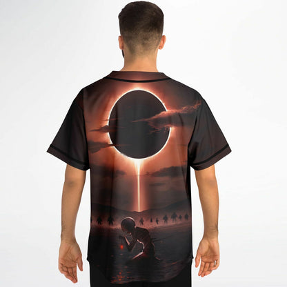 Black Body Red Berserk Rave Baseball Jersey