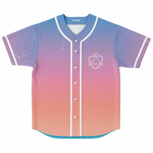 ODESZA Pastel Gradient Soft Sky Rave Baseball Jersey